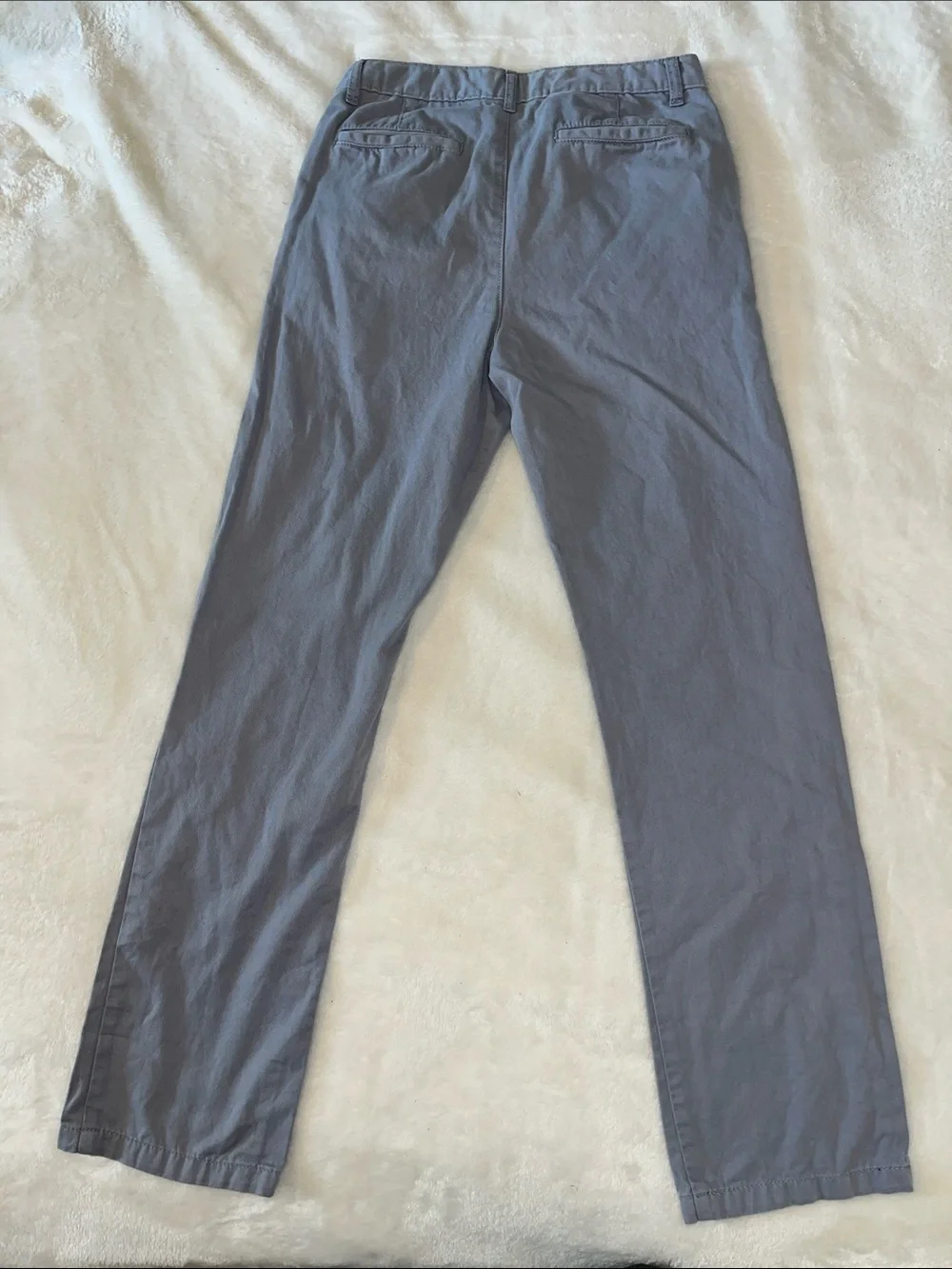 The Children's Place Boys' Gray Straight-Leg Chinos 16Slim